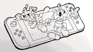 Touch device users, explore by touch or with swipe gestures. Magical Coloring Box Nintendo Cuphead Coloringpages Youtube