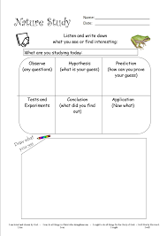 I Made This Nature Study Worksheet And Added In The Scientific Method Questions Science Worksheets Scientific Method Questions Nature Study