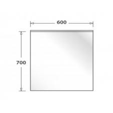 Fond De Hotte H 70 Cm Coloris Inox Dimension Largeur 60cm