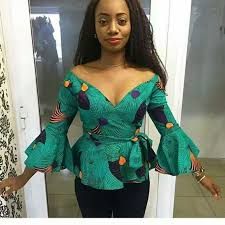 2018 Ankara Peplum Styles Hot And Classical Styles African Print Tops Latest African Fashion Dresses African Fashion Designers