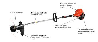 Echo Gt 225 String Trimmer Weed Eater Lightweight Curved