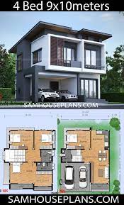 house plans idea 9x10m with 4 bedrooms sam house plans victorianarchitecture beautiful house plans house construction plan beach house plans