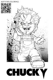 Pin By Reinel Korompis On Chucky Chucky Drawing Chucky Coloring Pages