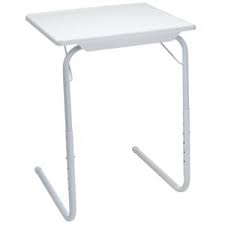 طاولة صغيرة بيضاء اللون Chairs Tables Office Furniture Furniture Household Saco Store