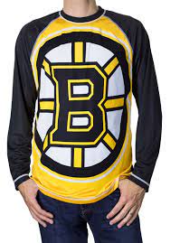 The official bruins pro shop on nhl shop has all the authentic bruins jerseys, hats, tees. Men S Nhl Boston Bruins Long Sleeve Rash Guard T Shirt
