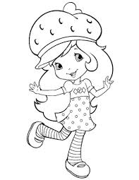 Strawberry shortcake princess coloring page gyerekeknek boyama. Strawberry Shortcake Coloring Pages Print Printable Buku Mewarnai Halaman Mewarnai Kartun