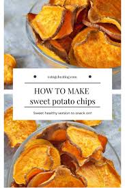 Homemade Sweet Potato Chips Homemade Sweet Potato Chips Sweet Potato Chips Snacks