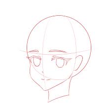How to draw anime head face. How To Draw The Head And Face In 3 4 View Anime Style Mary Li Art