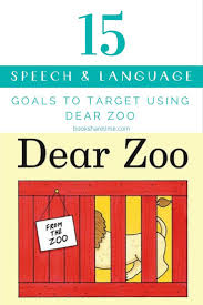 Dear Zoo Rod Campbell Speech Therapy Book Activities Preschool Speech Therapy Dear Zoo