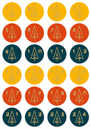 Bei der deutschen bundesbank könnt ihr gratis spielgeld bestellen oder als pdf herunterladen und selbst ausdrucken. Adventskalenderzahlen Zum Ausdrucken Pdf Kribbelbunt