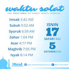 We would like to show you a description here but the site won't allow us. Waktu Solat Bagi Masjid As Sobirin Lembah Keramat Facebook