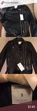 Authentic Zara Real Leather Jacket Real Leather Jacket Leather Jacket Jackets