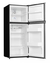 It's a small detail, but in reality it's kind of a pain.i'm always leaving it open by mistake or walking back across te kitchen to close it after. Dff100c1bssdd Danby Designer 10 Cu Ft Apartment Size Refrigerator En