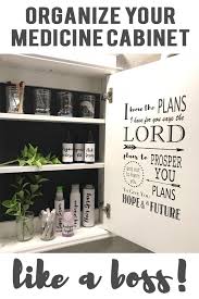 Maybe you would like to learn more about one of these? Organize Your Medicine Cabinet Like A Boss Urban Cottage Living
