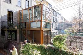 Gallery Of Fort Greene Pavilion O Neill Mcvoy Architects 1 Garden Pavilion Facade House Timber Architecture