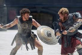 Gladiator II' Review: Denzel Washington and Paul Mescal Entertain - The New  York Times