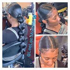 Butterflybraidoriginator On Instagram Bubble Ponytail S W I P E Leeleemoehai Bubble Ponytail Hair Ponytail Styles Weave Ponytail Hairstyles