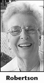 JEAN ROBERTSON Obituary (2012)