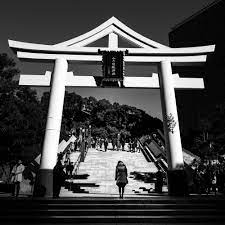 Japan black and white