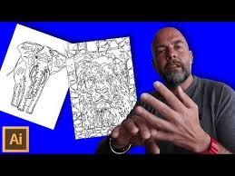 Download 9 How To Create An Amazon Kdp Coloring Book Interior Fast From Photographs And Images In Illustrator Youtube Coloring Books Kdp Illustration