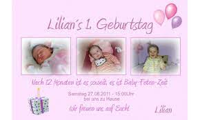Einladung Kindergeburtstag Geschenk Fotokarte 10x15 Cm Rosa