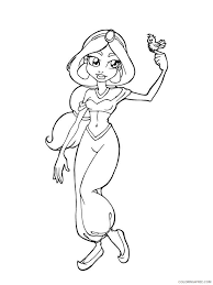 Princess jasmine is the daughter of the sultan, who lives free printable jasmine coloring pages for kids. Jasmine Coloring Pages Cartoons Jasmine 1 Printable 2020 3494 Coloring4free Coloring4free Com