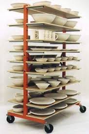 Image Result For Pottery Drying Shelves Ikea Ceramic Studio Pottery Workshop Pottery Studio