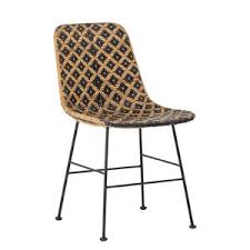 Find new wicker & rattan dining chairs for your home at joss & main. Bloomingville Kitty Rattan Dining Room Chair Black Orangehaus