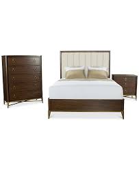 Get free macys bedroom now and use macys bedroom immediately to get % off or $ off or free shipping. Furniture Ethan Upholstered Bedroom Furniture 3 Pc Set Full Bed Nightstand Chest Created For Macy S Reviews Furniture Macy S