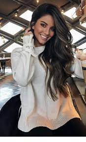 Pretty Hair And Teeth How To Be A Lady Inspiring Ladies Long Hair Styles Pretty Hairstyles Brunette Hair