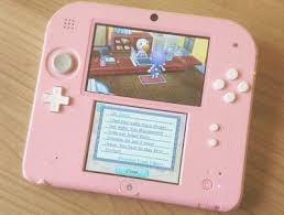 Nintendo 2ds Xl With Mario Kart 7 Orange White In 2020 Pink Games Nintendo Nintendo 2ds