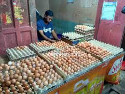 Saya bilang (komoditas yang sulit dikendalikan harganya saat ramadhan) kemungkinan telur (ayam), ujar budi di jakarta, minggu (5/5/2019). Harga Telur Ayam Merangkak Naik Hingga Rp 55 Ribu