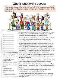 Describing People Interactive And Downloadable Worksheet Check Your Answers Online Or Send Them To Your Teacher Teaching English English Reading Teaching