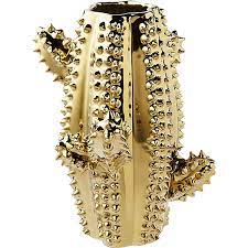 Продажа текилы spiky cactus gold, 700 мл (спайки кактус голд, 0.7 л) в магазине winestyle! Gold Cactus Vase Decorist