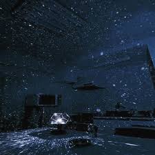 Moon Meteor Showers Shooting Stars Unicorn Fantasy Castle Decals Science Glow In The Dark Wall Stickers Star Projector Star Night Light Starry Night Light