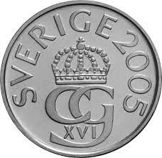 Kostenlose lieferung für viele artikel! 5 Kronor Carl Xvi Gustaf Sweden Numista