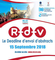 La Stcccv Vous Rappelle Que Le Deadline Societe Tunisienne De Cardiologie Et De Chirurgie Cardio Vasculaire Facebook