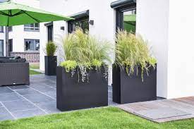 Wir sind für sie da! Sichtschutz Fur Terrasse Und Garten Mit Pflanzenkubeln