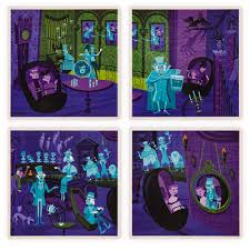 The Haunted Mansion 31 Ghosts Coaster Set By Shag Shopdisney I love disney's haunted mansion and i am always thrilled & honoured whenever i get to do official haunted mansion projects with the disney company!