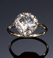 Dream Engagement Ring Came Up For Bid At Sotheby S Jewelry Auction Vintage 19th C Stone And Setting Gioielli Anelli