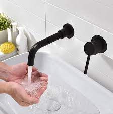 modern brass wall mounted faucet waschbecken waschbecken armaturen waschtischarmatur