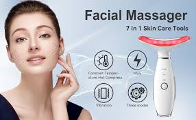 Amazon.com: Neck Face Massager, 3-in-1 Portable Facial Massager, Face  Sculpting Tool, at-Home Face Device for Skin Care(White) : Beauty &  Personal ...