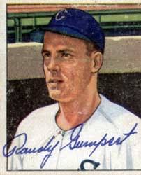 Randy Gumpert Baseball Cards by Baseball Almanac