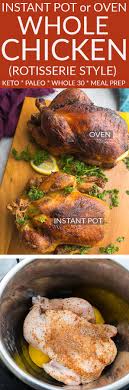 Instant Pot Whole Rotisserie Chicken Perfectly Tender Juicy Roasted Chicken You Can Make Ea Instant Pot Recipes Chicken Instant Pot Pressure Cooker Cooking