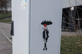 Banksy was born in c. Banksy In Stuttgart Neue Street Art Des Schredder Kunstlers Kultur Stuttgarter Nachrichten