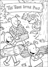 Three Little Pigs Coloring Page Cover Jpg 1 071 1 500 Pixels Three Little Pigs Little Pigs Three Little Pigs Story