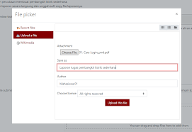 Maka dari itu, terus pantau blog belajarnesia.com untuk silahkan download paket aplikasi moodle di akhir artikel. E Learning Universitas Tarumanagara