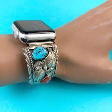 Check spelling or type a new query. Vintage Accessories Native American Turquoise Coral Apple Watch Band Poshmark