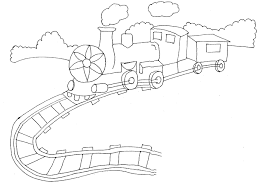 The original format for whitepages was a p. Train Printable Coloring Page For Kids