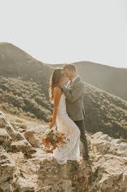 The Sunset Photos From This Shenandoah National Park Elopement Will Have  You Ready to Hike in Your Wedding Attire
